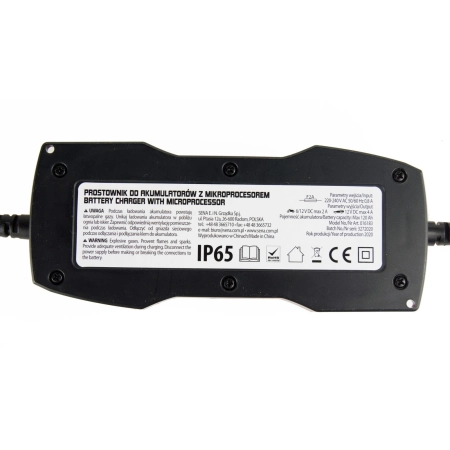 Prostownik do akumulatorów mikroprocesor 6V 12V 4A